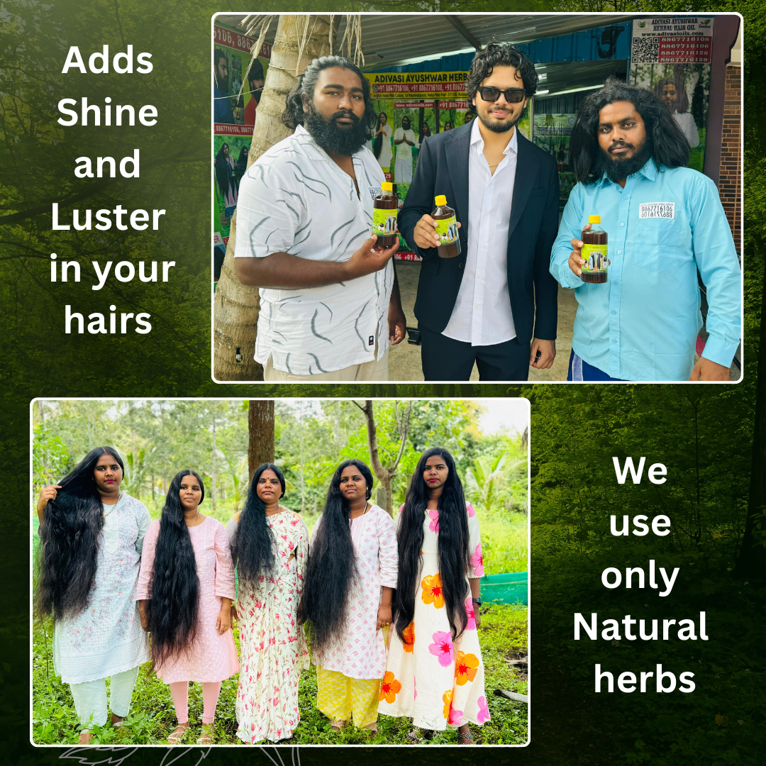 Adivasi Herbal Hair oil (4.9 ⭐⭐⭐⭐⭐ 98,553k+ REVIEWS)